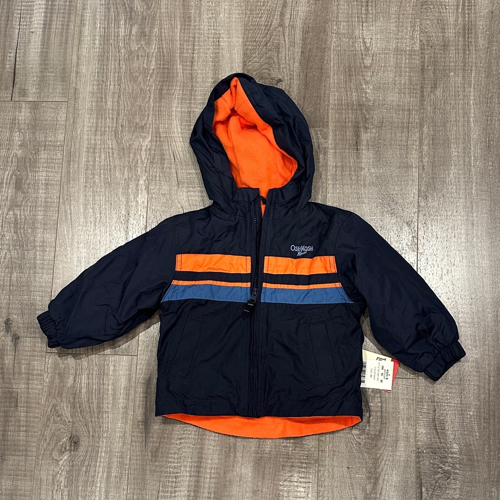 Oshkosh Bgosh Boys Hooded Jacket